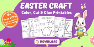Free Printable Easter Bunny Craft Templates for Preschoolers